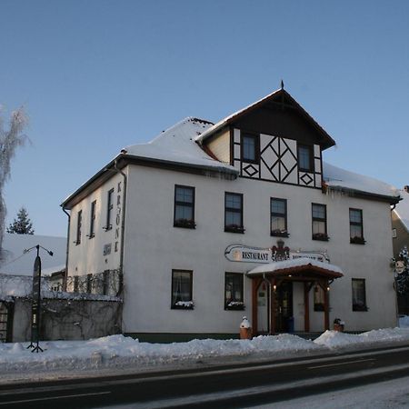 Landgasthof & Hotel Krone Eischleben Ichtershausen Exteriör bild
