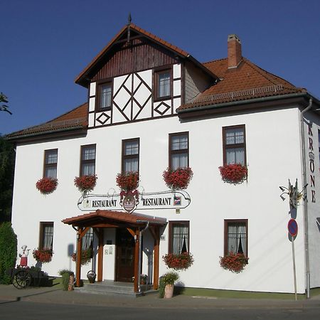 Landgasthof & Hotel Krone Eischleben Ichtershausen Exteriör bild