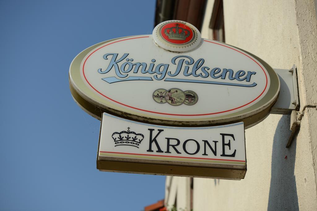 Landgasthof & Hotel Krone Eischleben Ichtershausen Exteriör bild